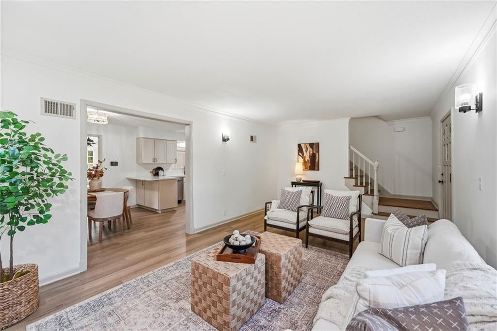 Open floor plan at 5416 NE Circle Drive, Kansas City, MO 64119