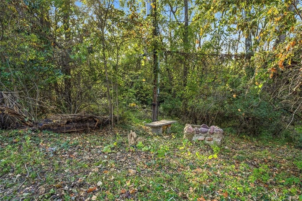 Fire pit at 5416 NE Circle Drive, Kansas City, MO 64119