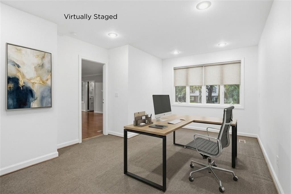Home office and carpet at 4124 Brookridge Drive, Fairway, KS 66205