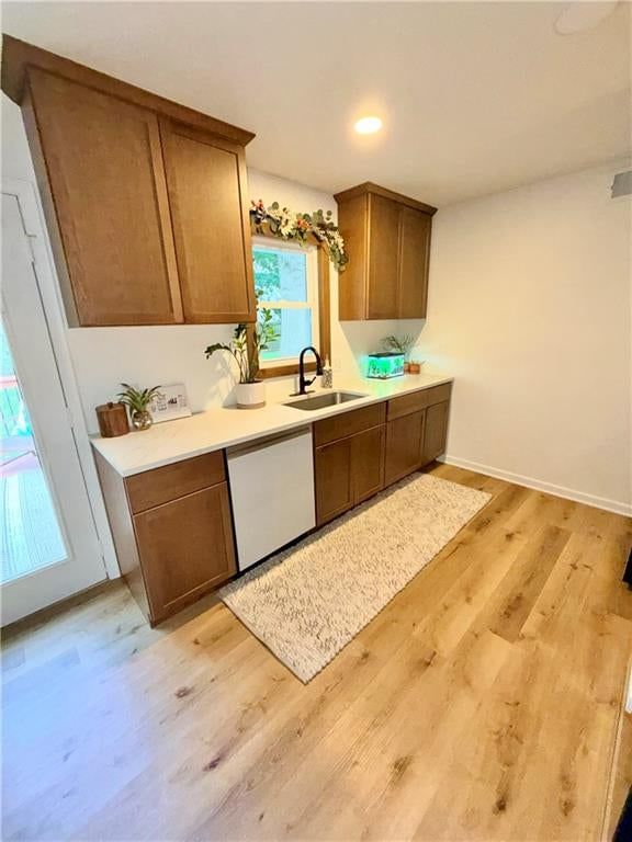 Shaker cabinets, wood kitchen cabinets and updated kitchen at 12100 59 Street, Kansas City, MO 64133