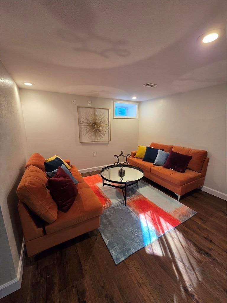 Finished basement and recessed lighting at 10911 W 56th Street, Shawnee, KS 66203