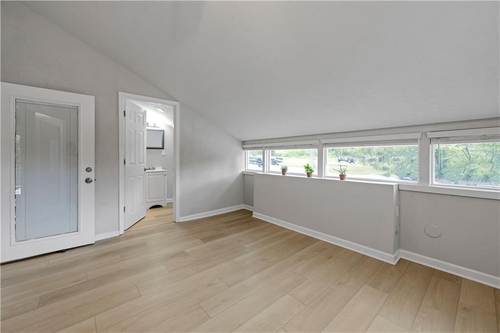 Walk-in closet at 165 T Street, Lake Lotawana, MO 64086