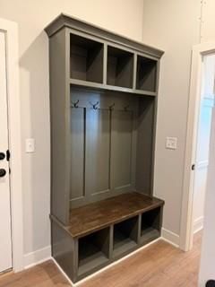 Mudroom built-ins at 3347 SW Arborun Drive, Lee's Summit, MO 64082