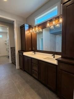 Double vanity and wood vanity at 3347 SW Arborun Drive, Lee's Summit, MO 64082