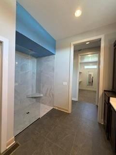 Walk-in shower and tiled shower at 3347 SW Arborun Drive, Lee's Summit, MO 64082