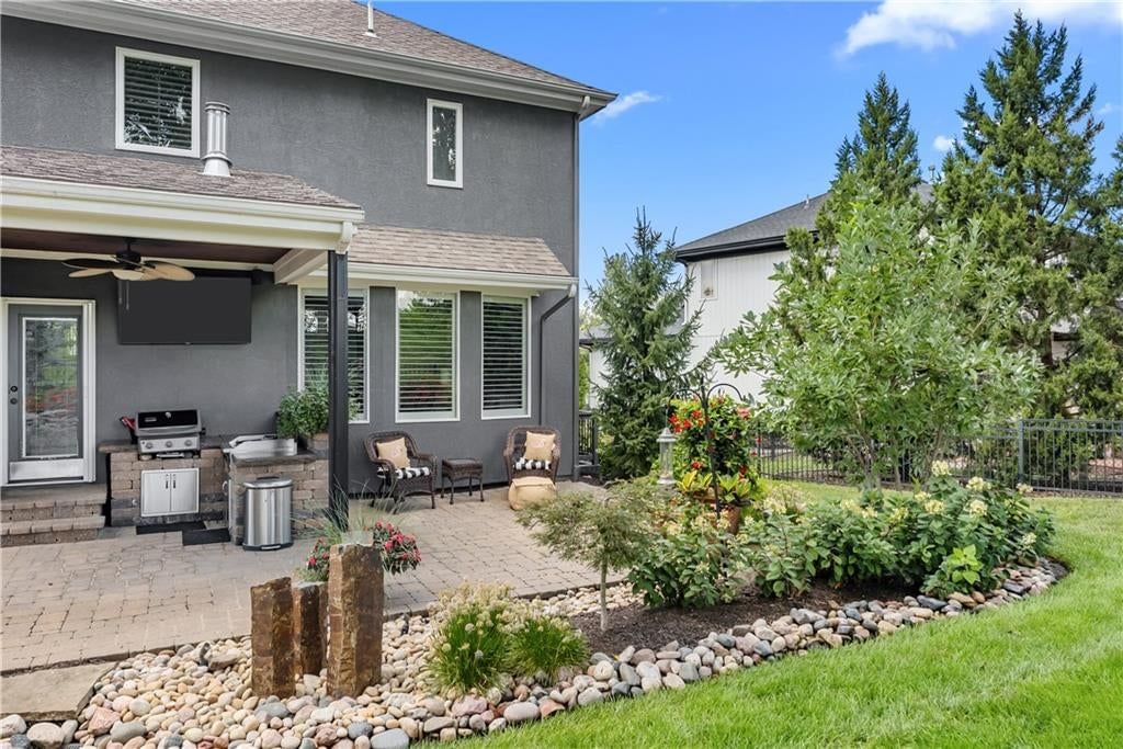 Covered patio in 16329 HAYES Street, Overland Park, KS 66085, photo 45