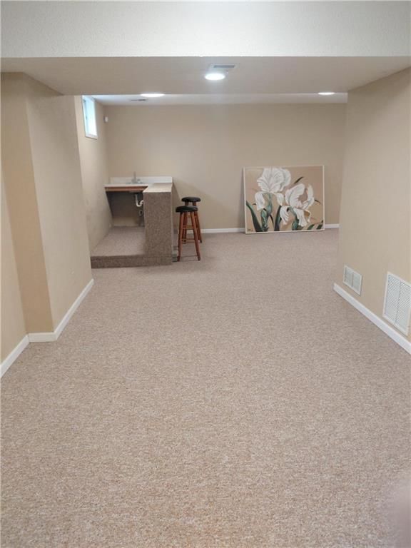 Wet bar at 10010 James A Reed Road, Kansas City, MO 64134