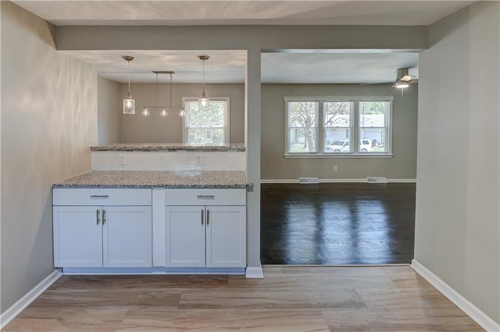 Open floor plan at 2708 S Glenwood Avenue, Independence, MO 64052