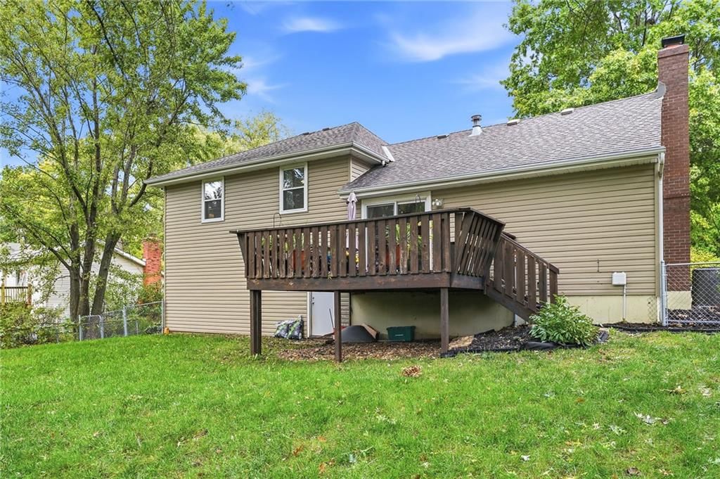 Deck and wood deck at 14315 W 65th Street, Shawnee, KS 66216