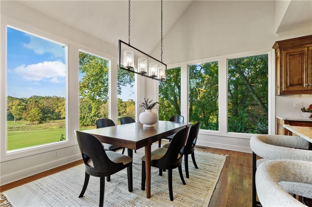 Breakfast nook at 3608 W 153rd Street, Leawood, KS 66224