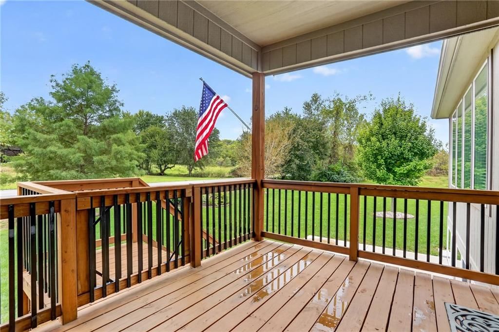Deck, covered patio and wood deck at 21421 E 32nd Terrace S, Independence, MO 64057