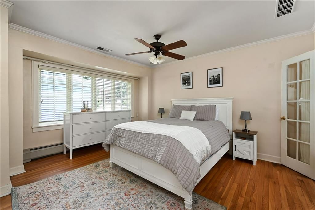Main-floor primary bedroom at 7444 Mercier Street, Kansas City, MO 64114
