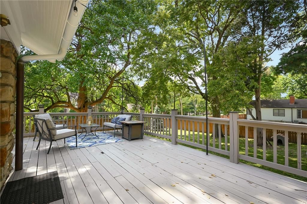 Deck at 7444 Mercier Street, Kansas City, MO 64114