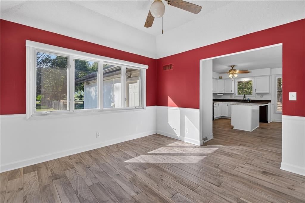 Open floor plan at 19475 Hardy Street, Overland Park, KS 66085