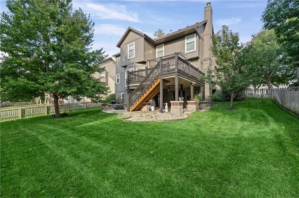 Photo 3: fenced yard, 12738 King Street, Overland Park, KS 66213