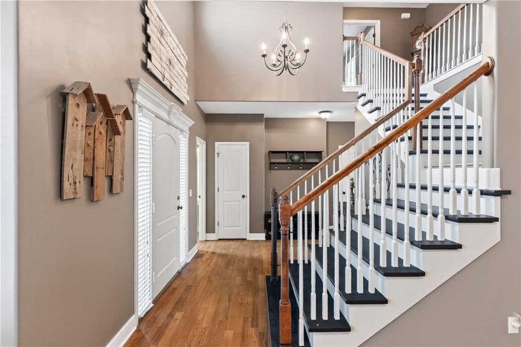 Mudroom built-ins at 406 Buck Court, Kearney, MO 64060