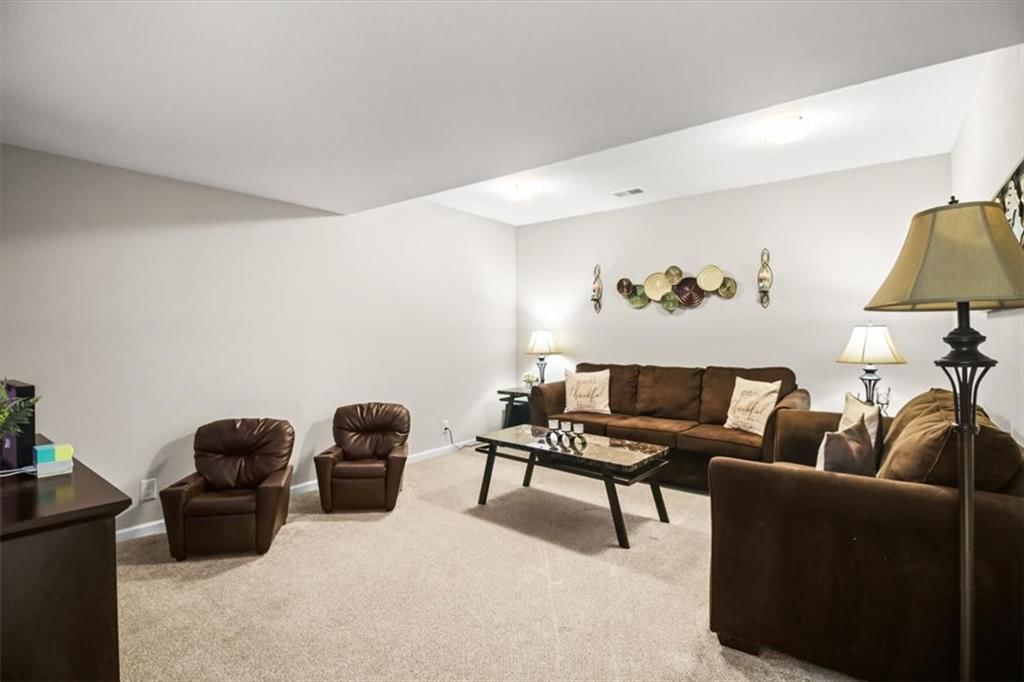 Finished basement at 1252 NW High View Drive, Grain Valley, MO 64029