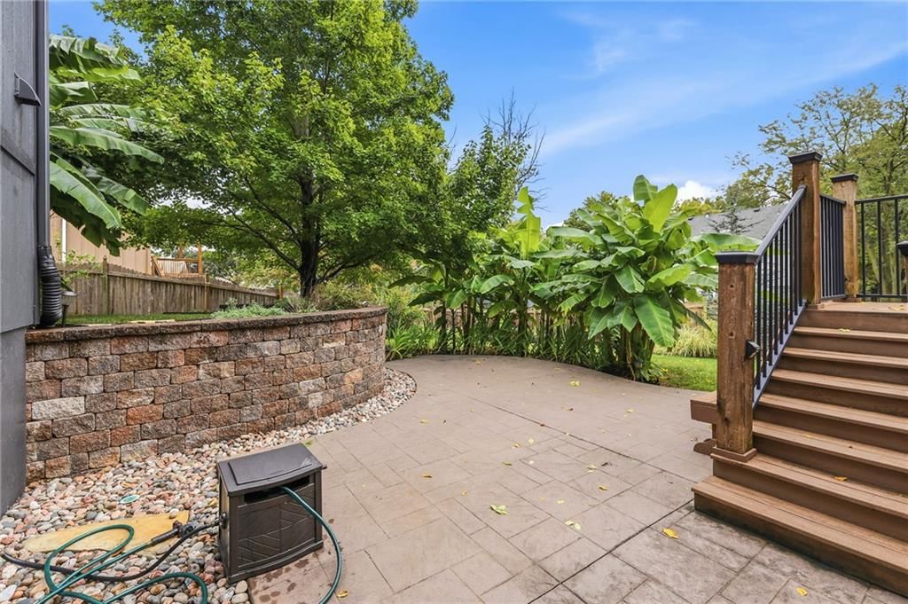 Concrete patio at 14933 W 82nd Terrace, Lenexa, KS 66215