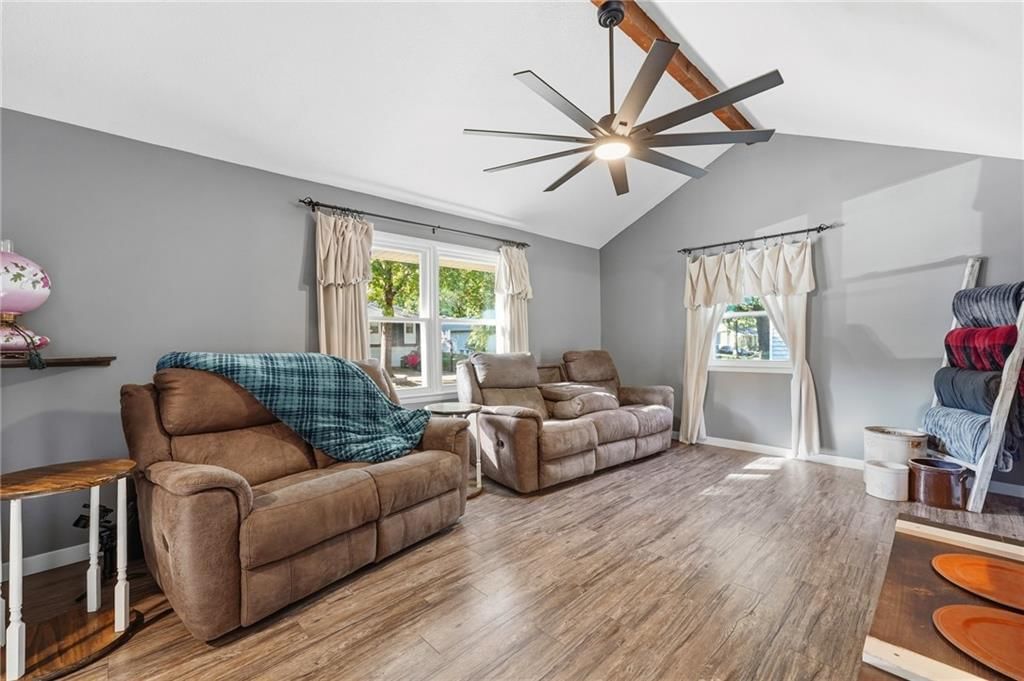 Open floor plan at 1305 Madison Street, Lee's Summit, MO 64081
