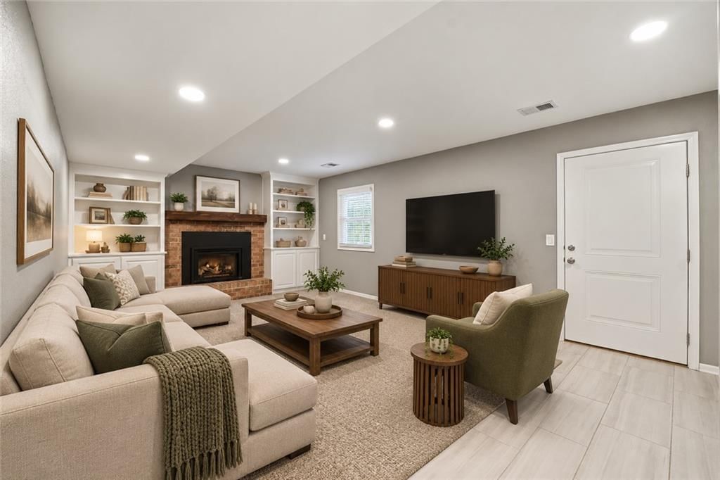 Fireplace at 15762 Horton Street, Overland Park, KS 66223