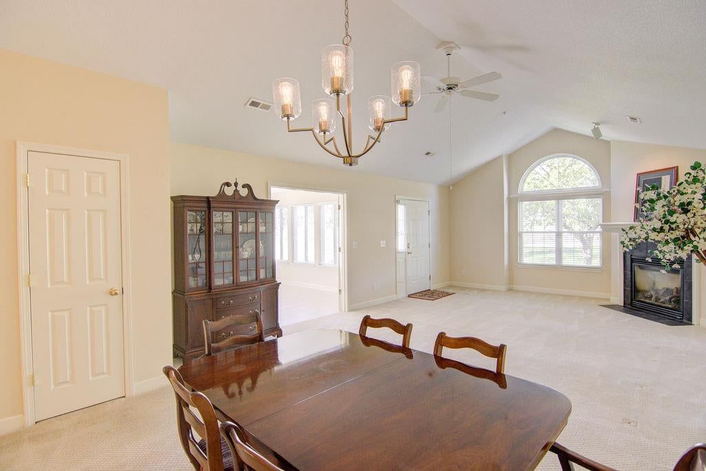 Statement lighting at 7101 Meadowsweet Lane, Shawnee, KS 66227
