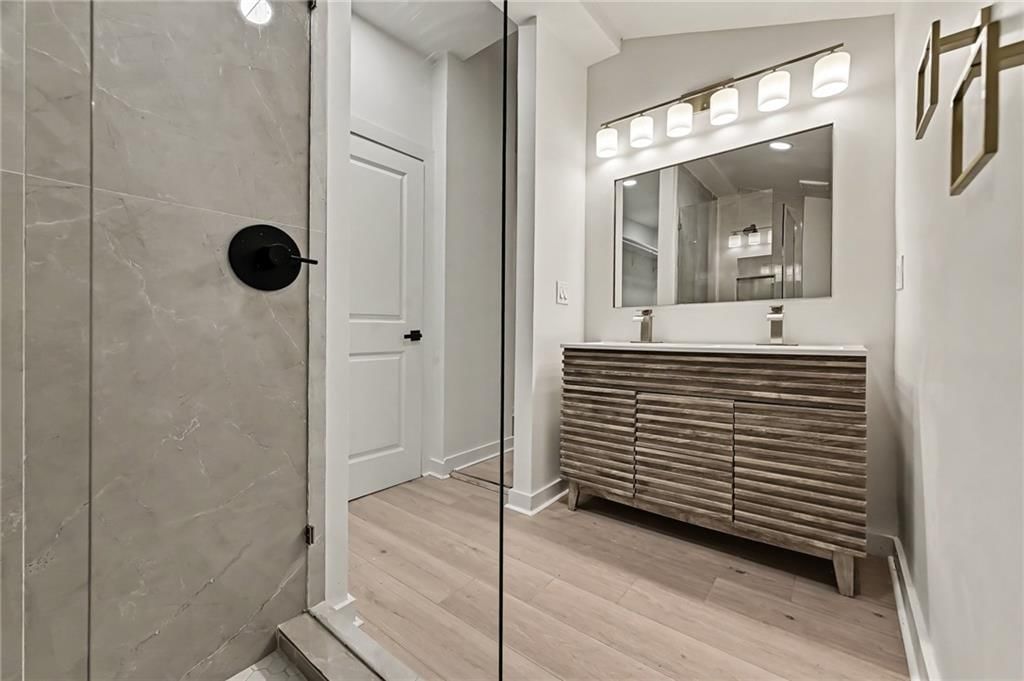 Walk-in shower and frameless glass shower at 1511 N 28Th Street, Kansas City, KS 66102