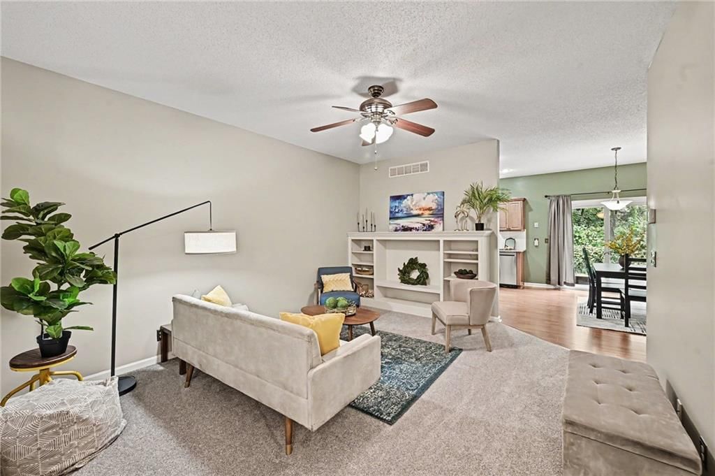 Open floor plan at 7313 McCoy Street, Shawnee, KS 66227
