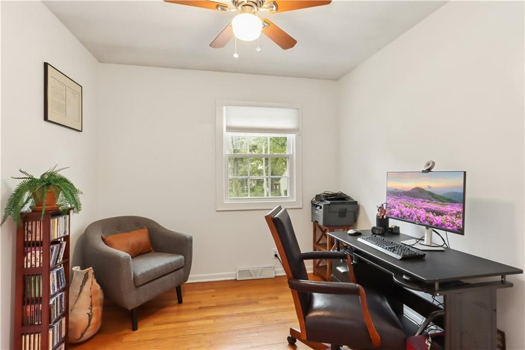 Home office at 4107 E 107th Terrace, Kansas City, MO 64137