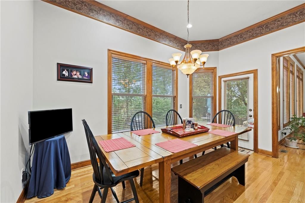 Breakfast nook at 29483 Masters Court, Louisburg, KS 66053