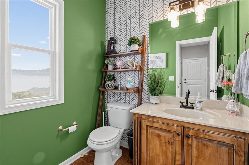 Tile floors and tiled shower at 5023 Haskins Street, Shawnee, KS 66216