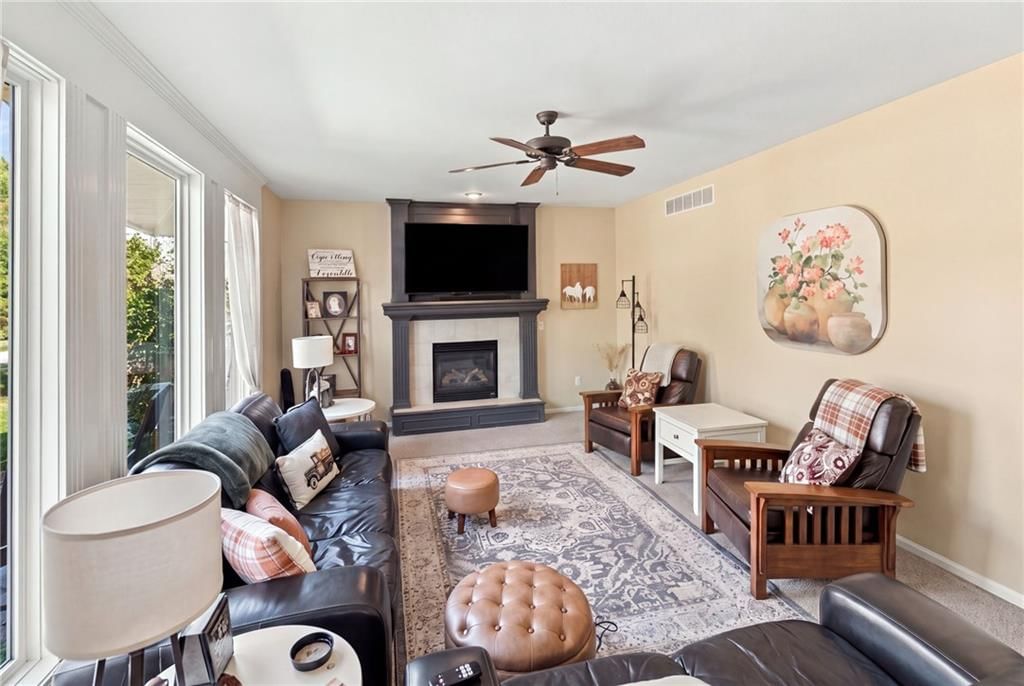 Fireplace at 372 W Madison Street, Gardner, KS 66030