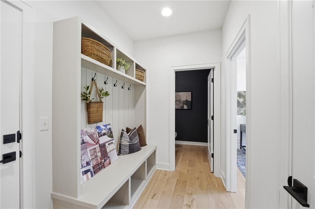 Mudroom built-ins at 18330 W 195th Street, Spring Hill, KS 66083