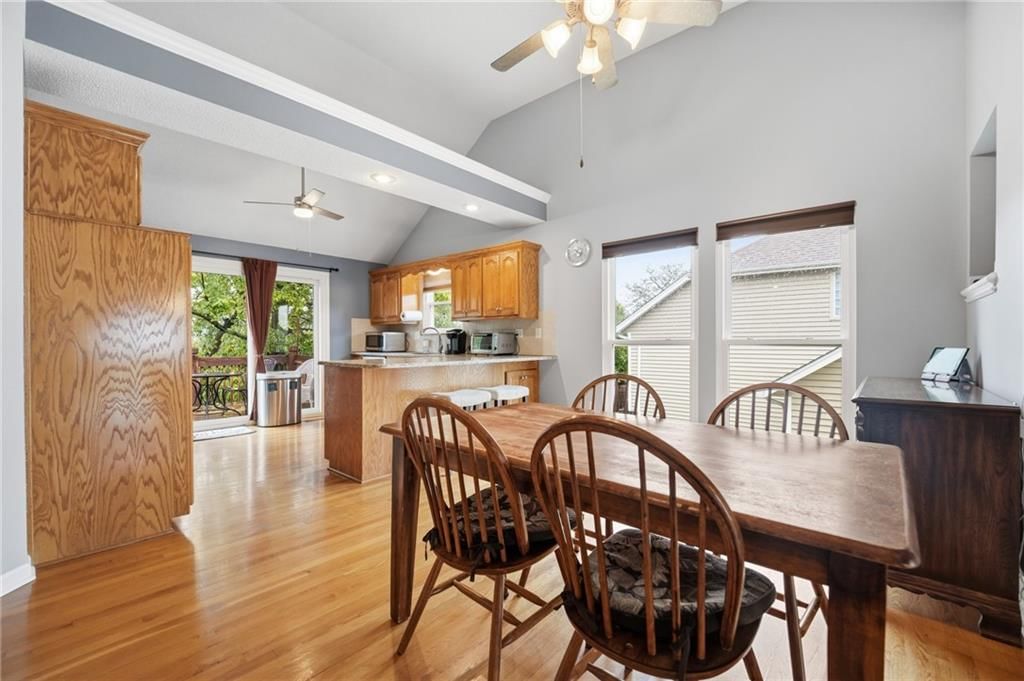 Open floor plan and breakfast nook at 2252 SW Morris Drive, Lee's Summit, MO 64082