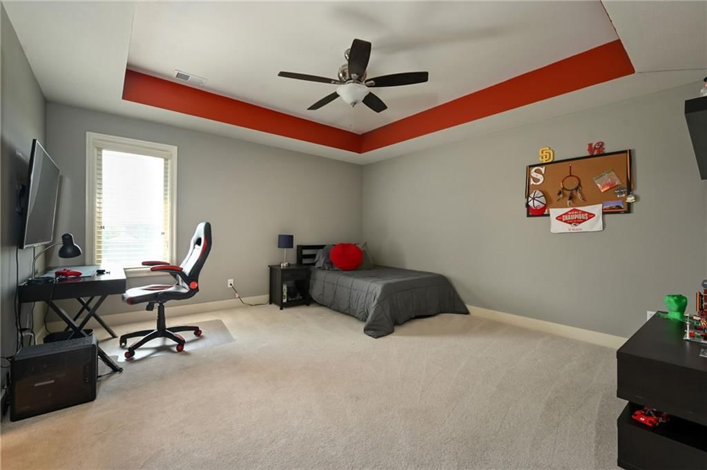 Photo 39: finished basement, 15601 Windsor Street, Overland Park, KS 66224