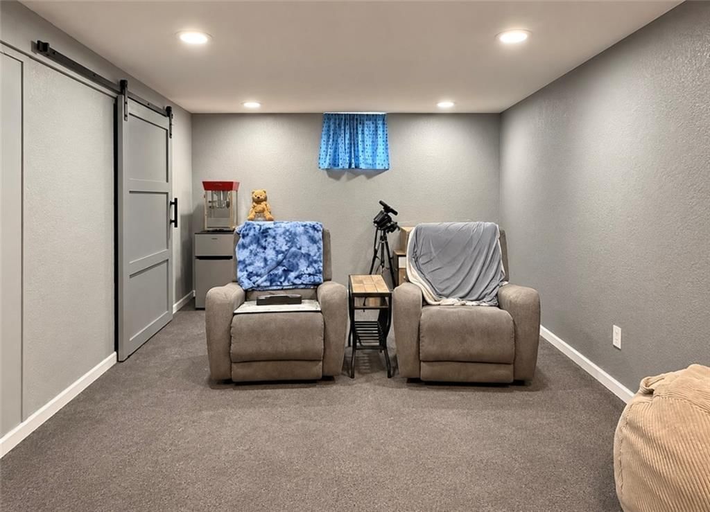Finished basement and carpet at 12807 E 39th Terrace S, Independence, MO 64055