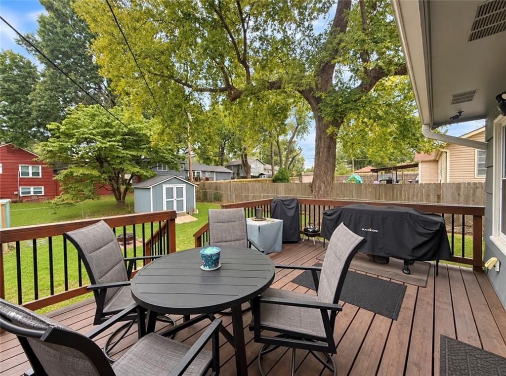 Deck at 12807 E 39th Terrace S, Independence, MO 64055