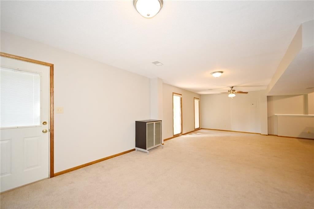 Finished basement at 8516 N Winan Avenue, Kansas City, MO 64153