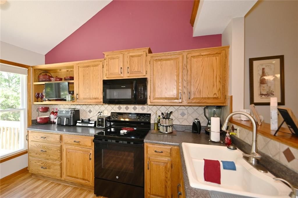 Kitchen backsplash at 8516 N Winan Avenue, Kansas City, MO 64153