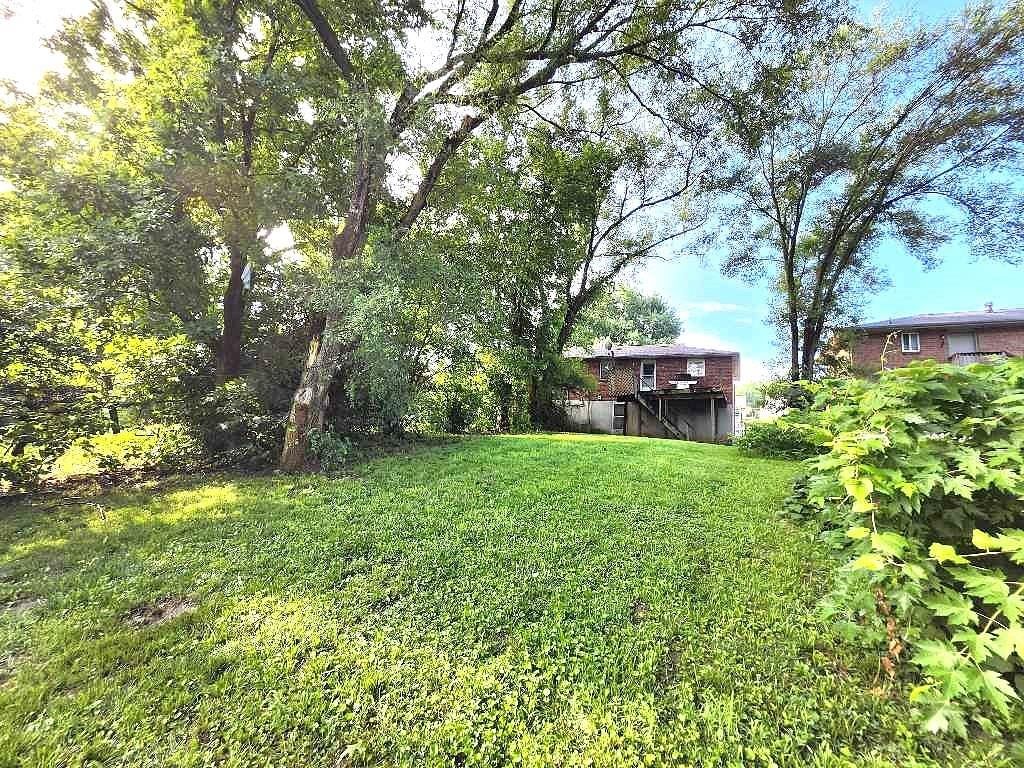 Mature trees at 4934 Dixie Avenue, Kansas City, KS 66106