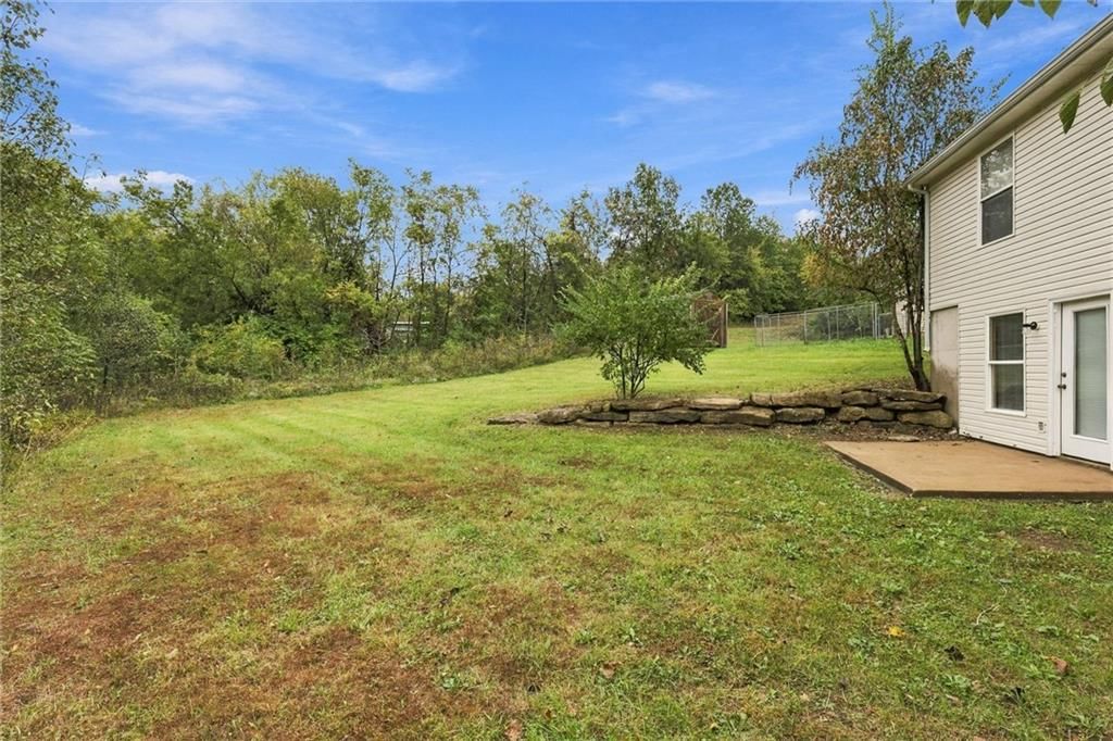 Concrete patio at 212/14 NW 27th St. Court, Blue Springs, MO 64015