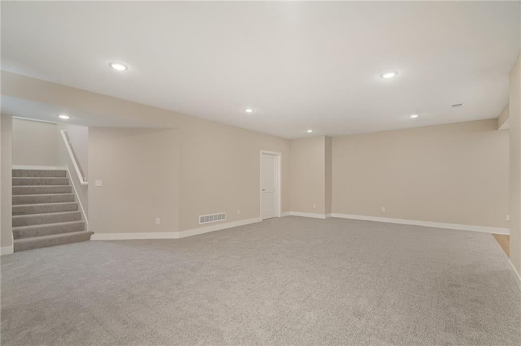 Finished basement at 12940 Sewell Avenue, Kansas City, KS 66111
