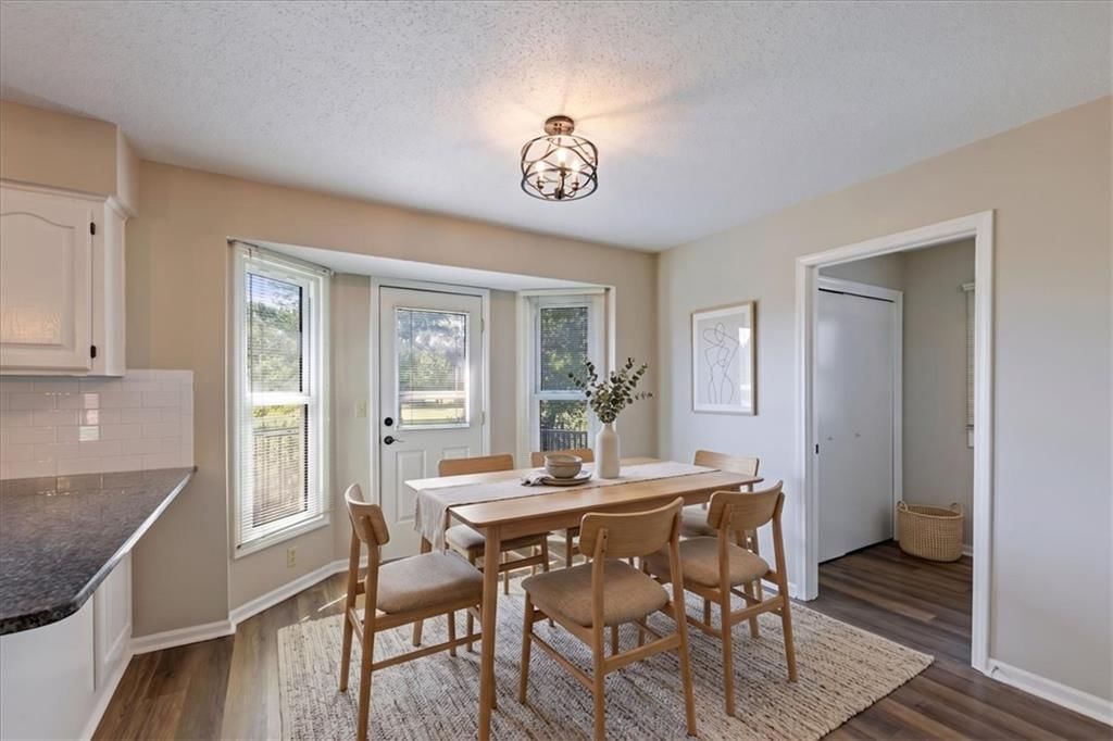 Breakfast nook at 12490 S Ortega Drive, Olathe, KS 66062