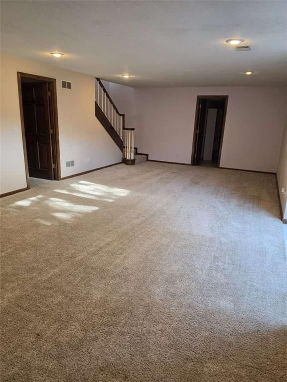 Staircase at 9704 N Locust Drive, Kansas City, MO 64155