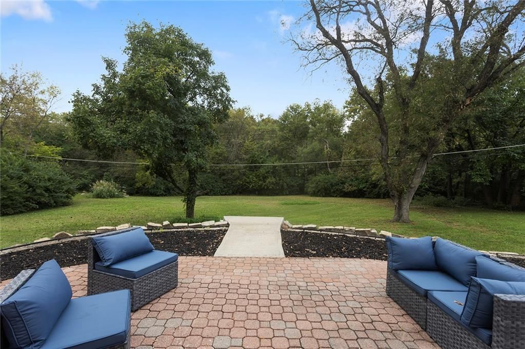 Paver patio and concrete patio at 9730 State Line Road, Leawood, KS 66206