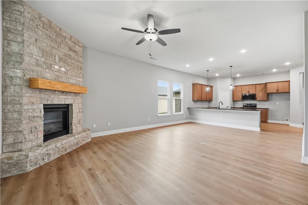 Fireplace at 18420 W 195th Street, Spring Hill, KS 66083
