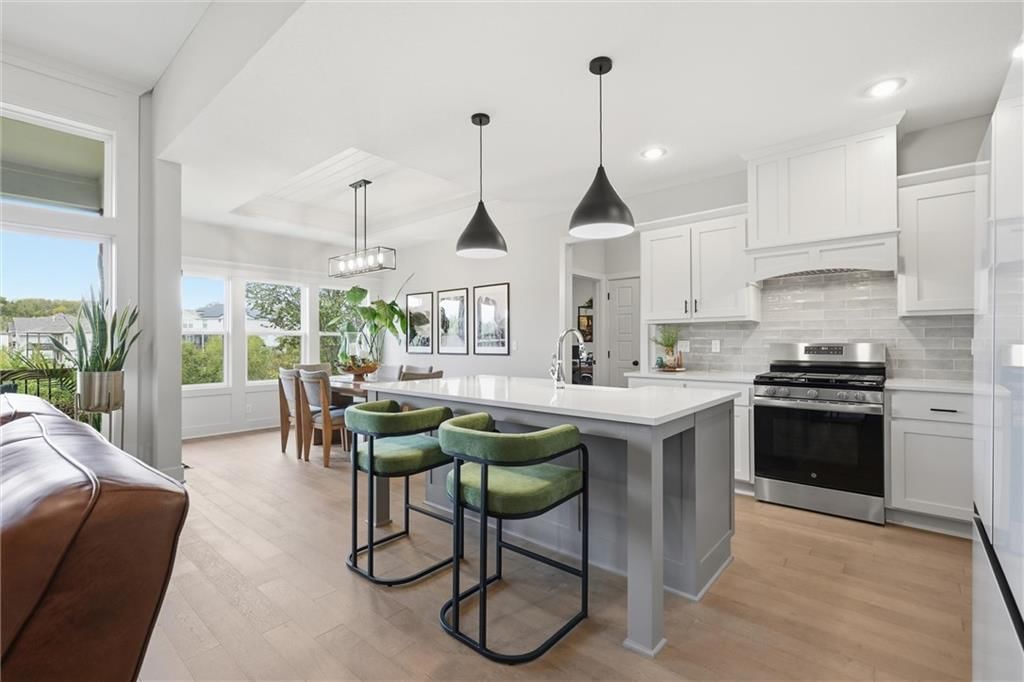 Photo 7: white kitchen cabinets, 2850 W Wabash Street, Olathe, KS 66061