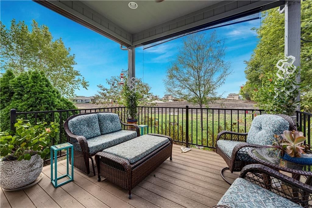 Deck, composite deck and covered patio at 16300 S Britton Street, Olathe, KS 66062