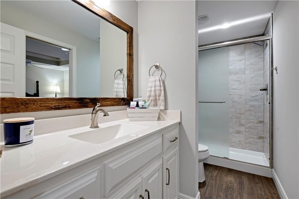 Photo 35: walk-in shower, 16300 S Britton Street, Olathe, KS 66062