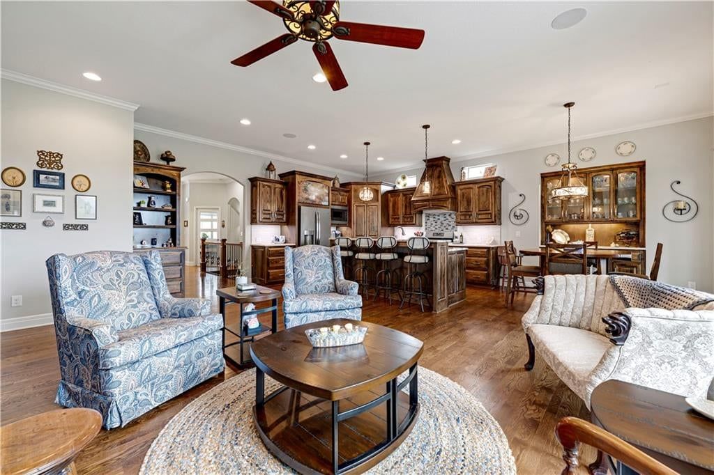Photo 17: open floor plan, 16300 S Britton Street, Olathe, KS 66062