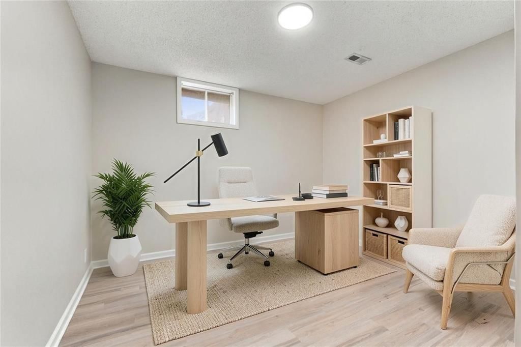 Finished basement and home office at 703 W. Lawrence Street, Spring Hill, KS 66083